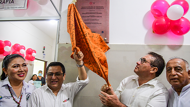 Primer tomógrafo estatal en Ucayali