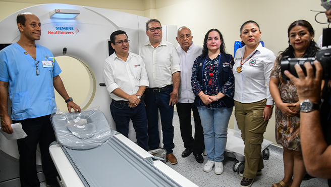 Primer tomógrafo estatal en Ucayali
