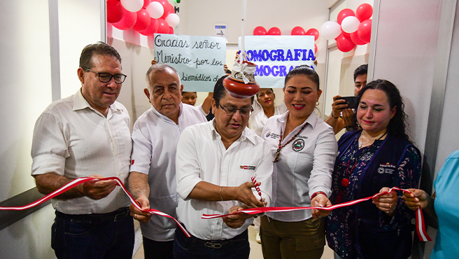Primer tomógrafo estatal en Ucayali