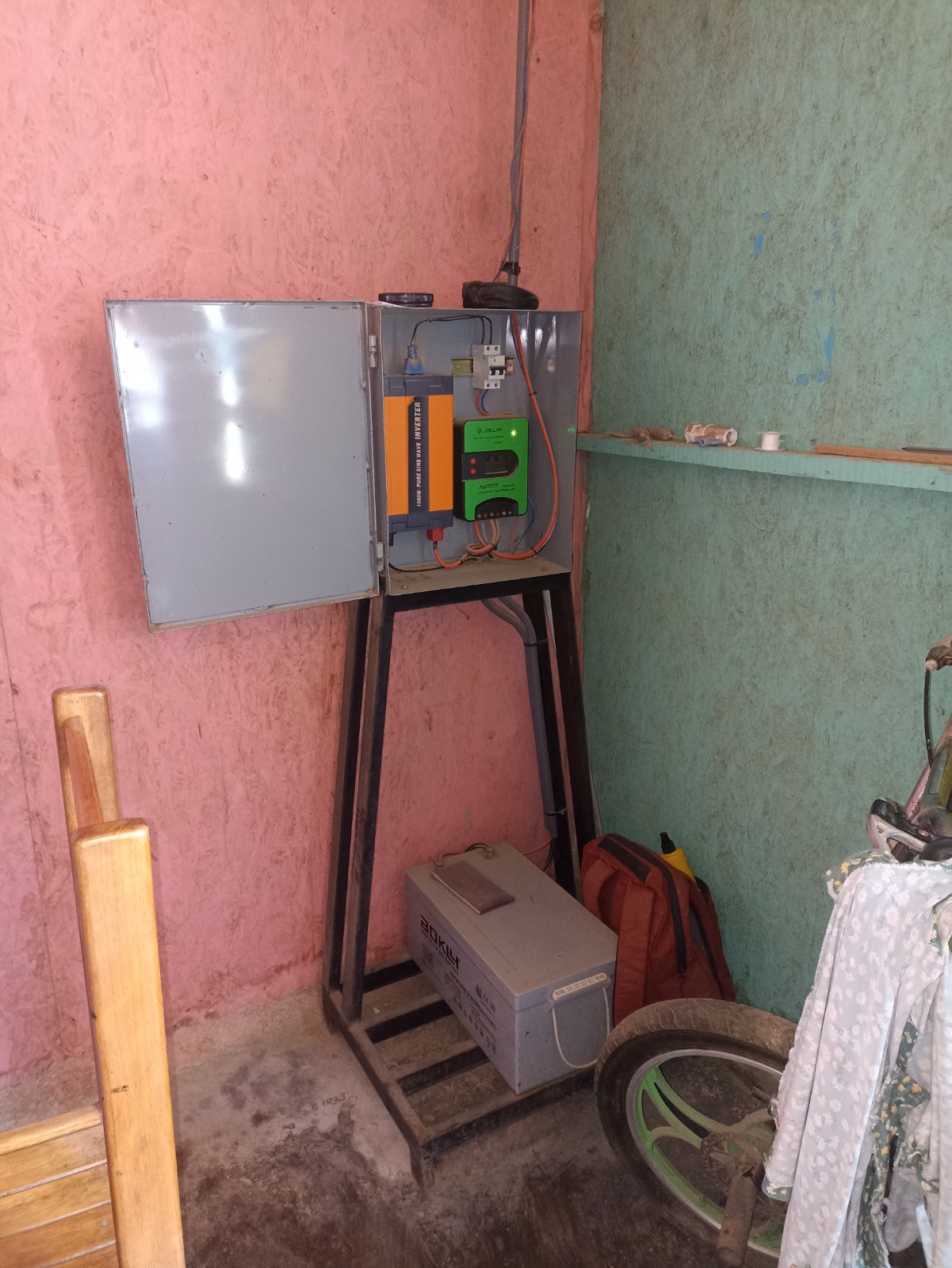 Medidores de energía de los paneles solares