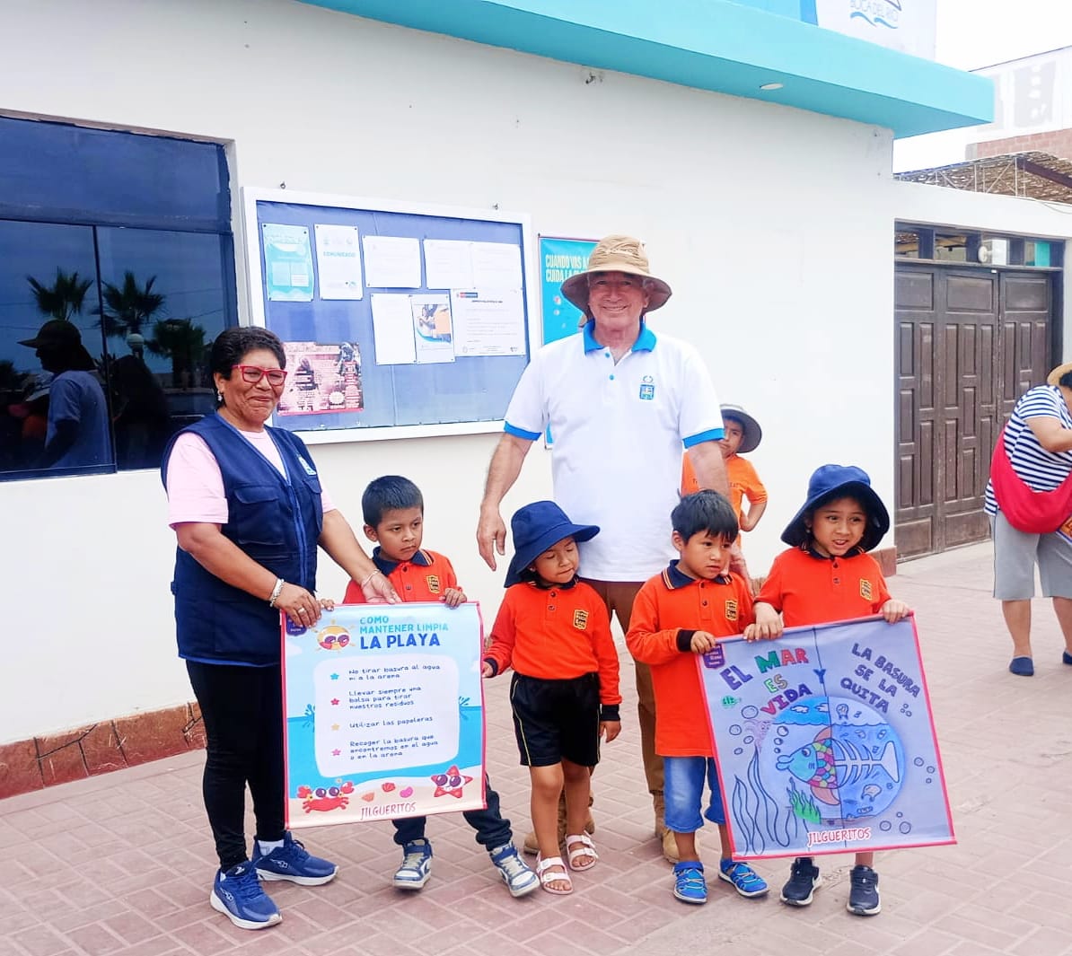 Imagen de Niños Promueven el Cuidado de los Mares en el Balneario Boca del Río