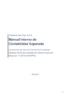 Vista preliminar de documento  Manual Interno de Contabilidad Separada 