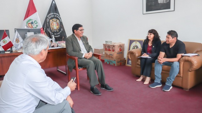 Fotografía de la reunión de coordinación.