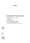 Vista preliminar de documento ANEXO - CRITERIOS DE PRIORIZACIÓN