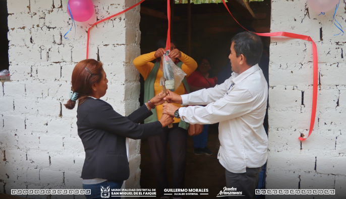 Inaugura Local Comunal en las Pampas de Huando Bajo