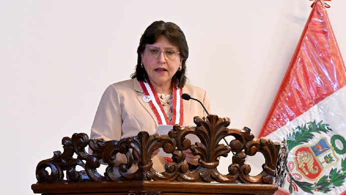 Dina Boluarte: Fiscal de la Nación, Delia Espinoza, (Foto: Fiscalia de la Nación).