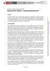 Vista preliminar de documento Resolución de Unidad