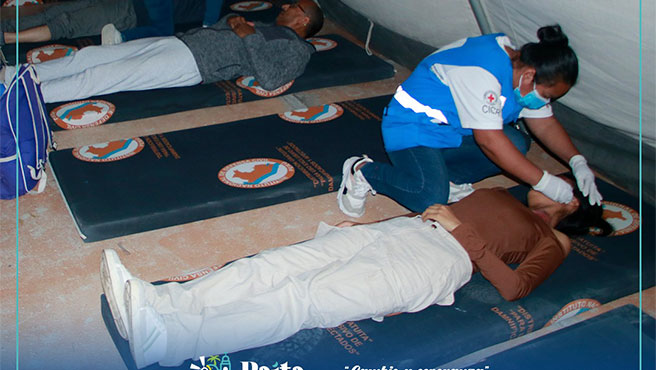 Paita participa del tercer simulacro nacional multipeligro 2024.