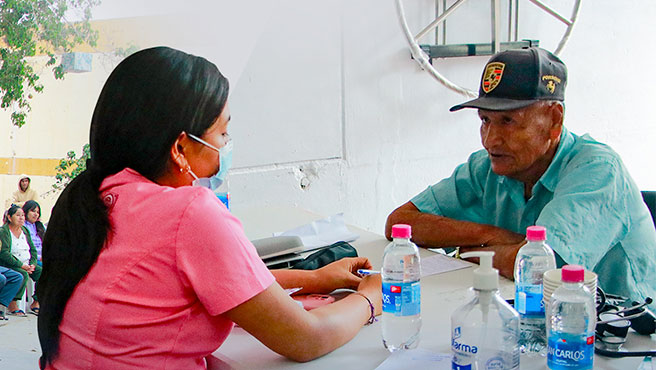 Municipalidad realizó cuarta fecha de empadronamiento de los adultos mayores al CIAM.