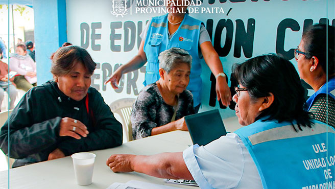 Municipalidad realizó cuarta fecha de empadronamiento de los adultos mayores al CIAM.