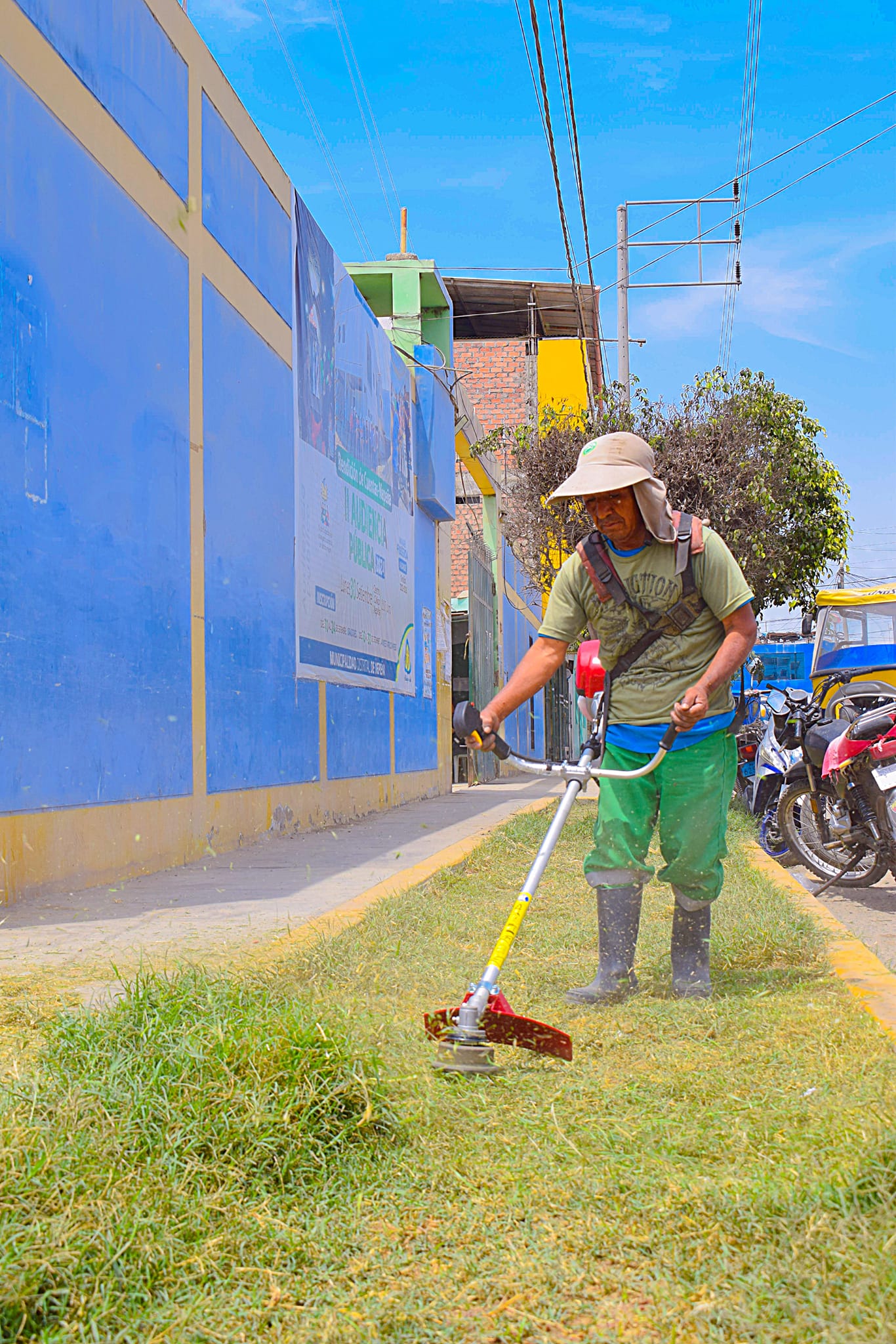 Personal haciendo uso de la herramienta