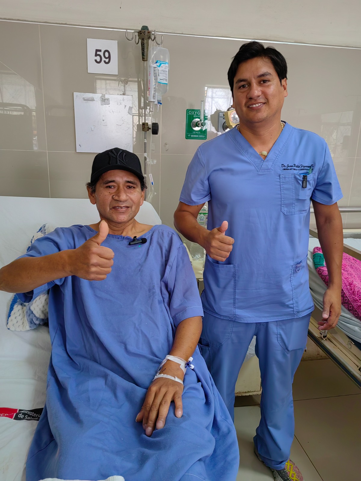 Operación de tumor