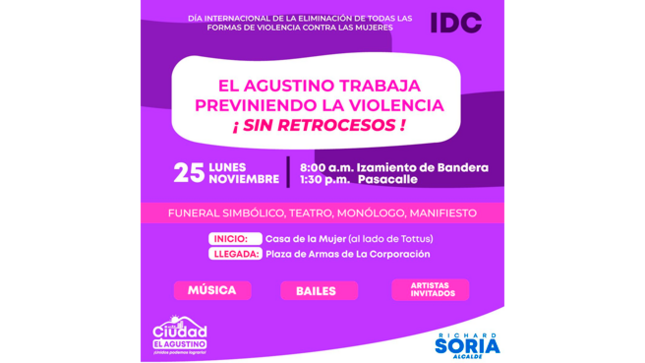 _𝗘l 𝗔gustino trabaja previniendo la violencia ¡ 𝗦in 𝗥etrocesos!_