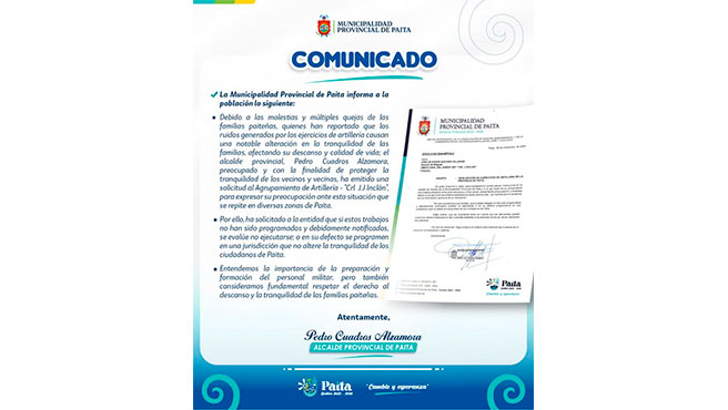 comunicado