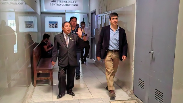 Visita de representante del MINSA