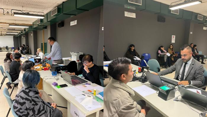 Consulado General del Perú en Roma atiende a compatriotas en Perugia