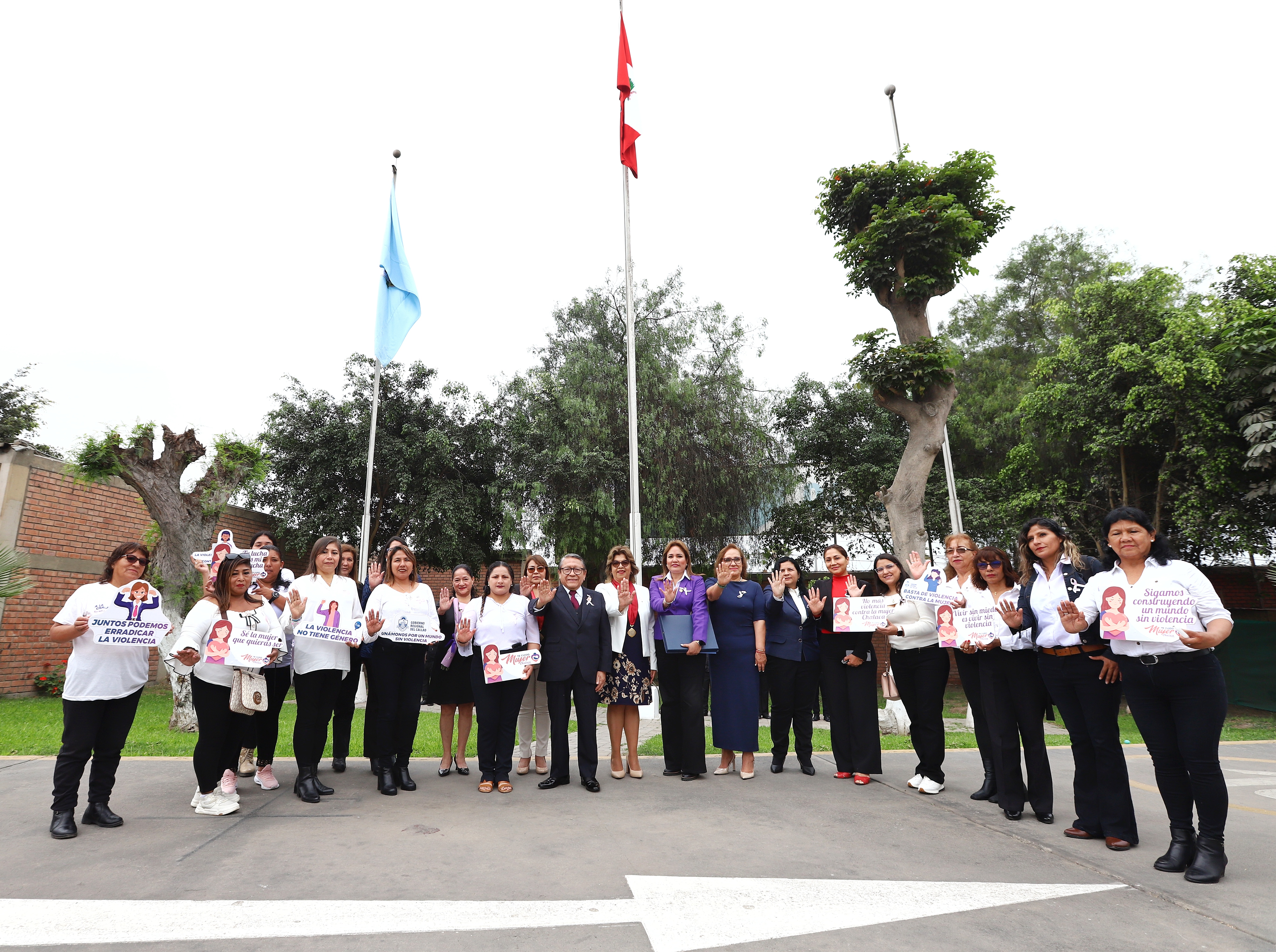 Gobierno Regionasl del Callao alza su voz en contra de la violencia hacia la mujer