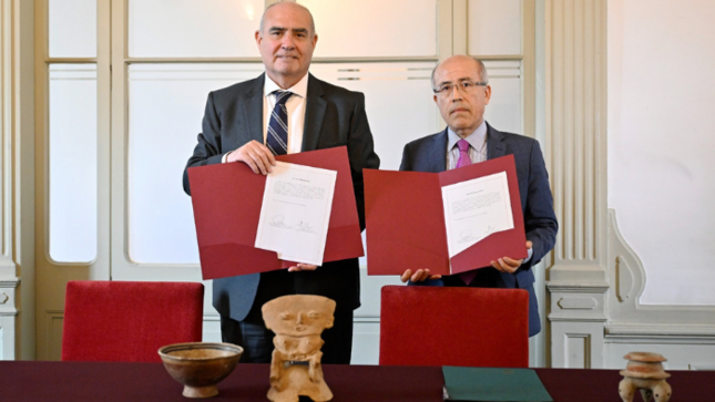 Cooperación binacional: Cancillería y Ministerio de Cultura restituyen a Colombia bienes de su patrimonio arqueológico