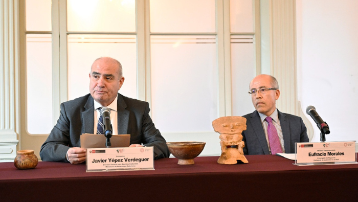 Cooperación binacional: Cancillería y Ministerio de Cultura restituyen a Colombia bienes de su patrimonio arqueológico