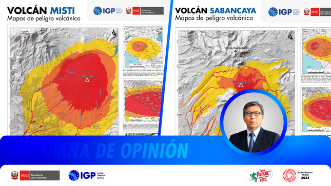 Mapas de peligro volcánico para la GRD FOTO