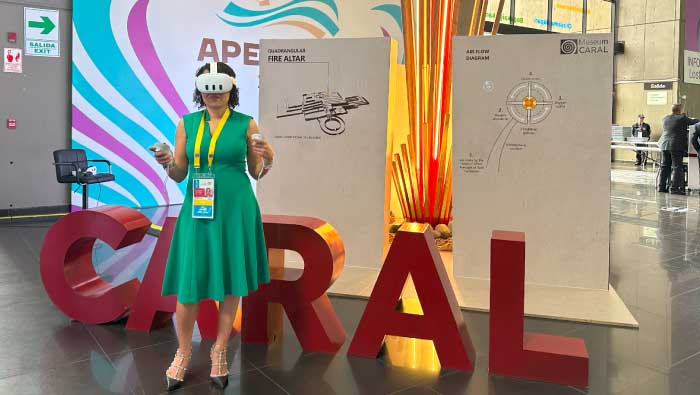 Caral, la civilización más antigua de América impresiona en APEC 2024