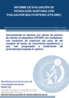 Vista preliminar de documento ETS-EMC 22-2024 Amivantamab en adultos con cáncer de pulmón de células no pequeñas (CPCNP) con metástasis, con mutación de inserción del exón 20 del receptor de factor
