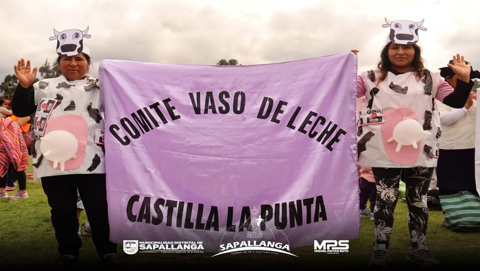Gran pasacalle de Madres de PVL, dando inicio a su campeonato deportivo.
