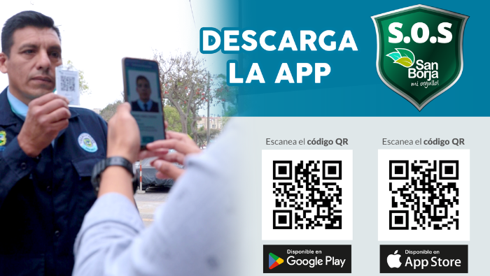 App "S.O.S. San Borja" más segura por navidad