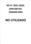 Vista preliminar de documento RDR 2931-2024-GRA/GR-GG-ORADM-ORH - NO UTILIZADO