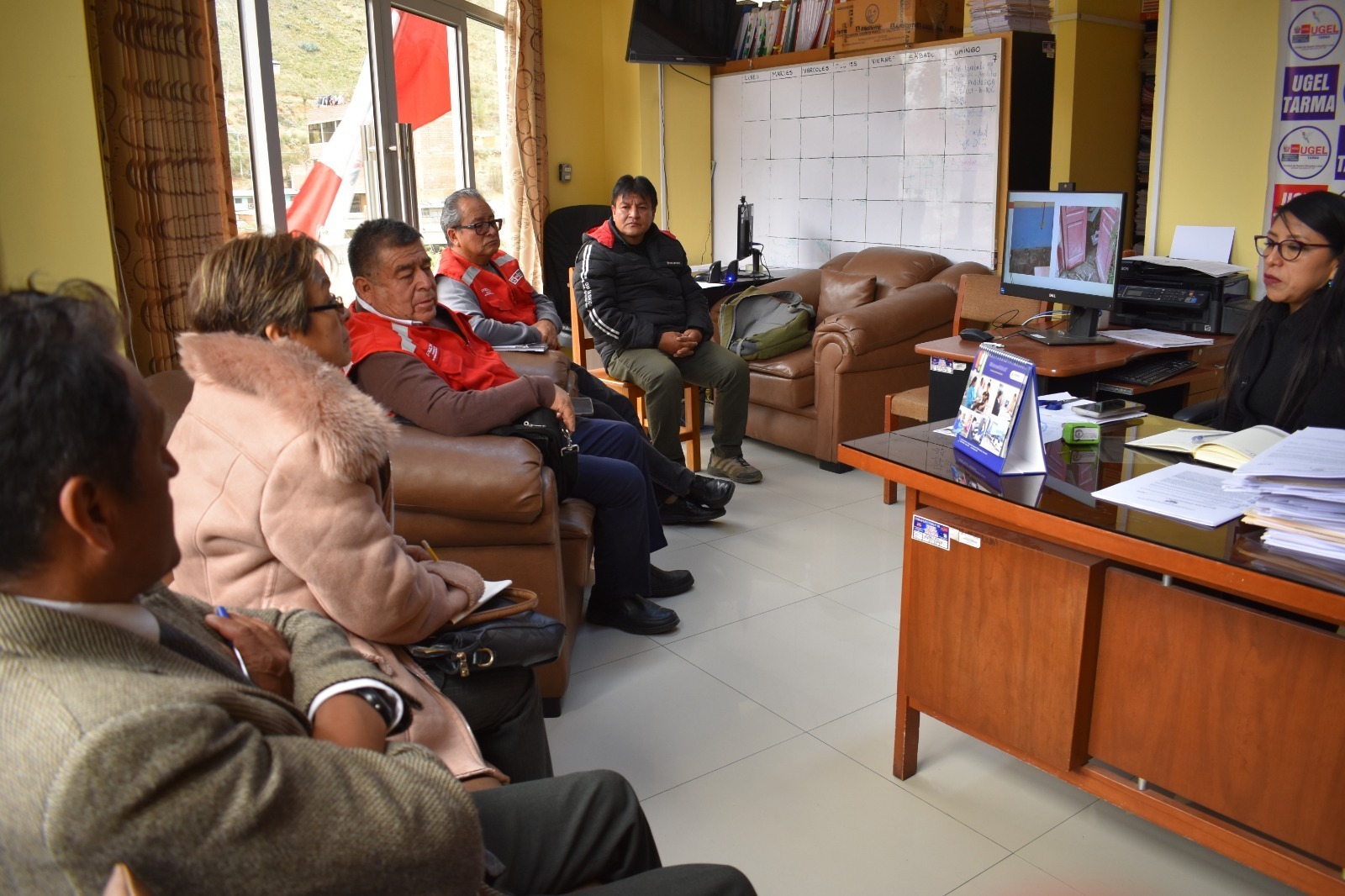 Equipo técnico de la Unidad Zonal Junín – Huancavelica verificaron afectaciones y trabajarán de manera conjunta con municipalidades y comunidades educativas para recuperar servicios educativos.