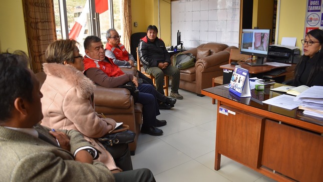 Equipo técnico de la Unidad Zonal Junín – Huancavelica verificaron afectaciones y trabajarán de manera conjunta con municipalidades y comunidades educativas para recuperar servicios educativos.