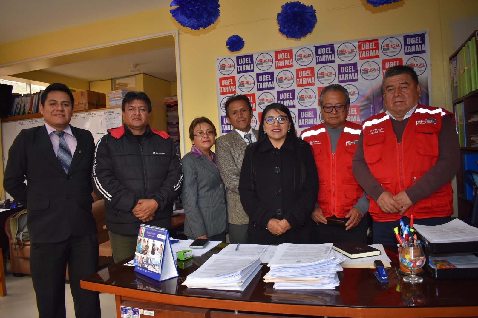 Equipo técnico de la Unidad Zonal Junín – Huancavelica verificaron afectaciones y trabajarán de manera conjunta con municipalidades y comunidades educativas para recuperar servicios educativos.