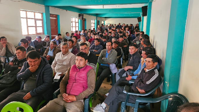 Fiscalía realiza taller de capacitación dirigido a las rondas campesinas de la provincia de Cutervo
