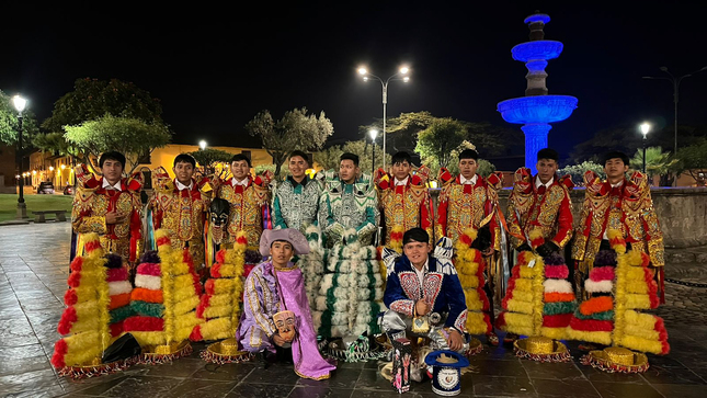 Participantes del concurso de Danza