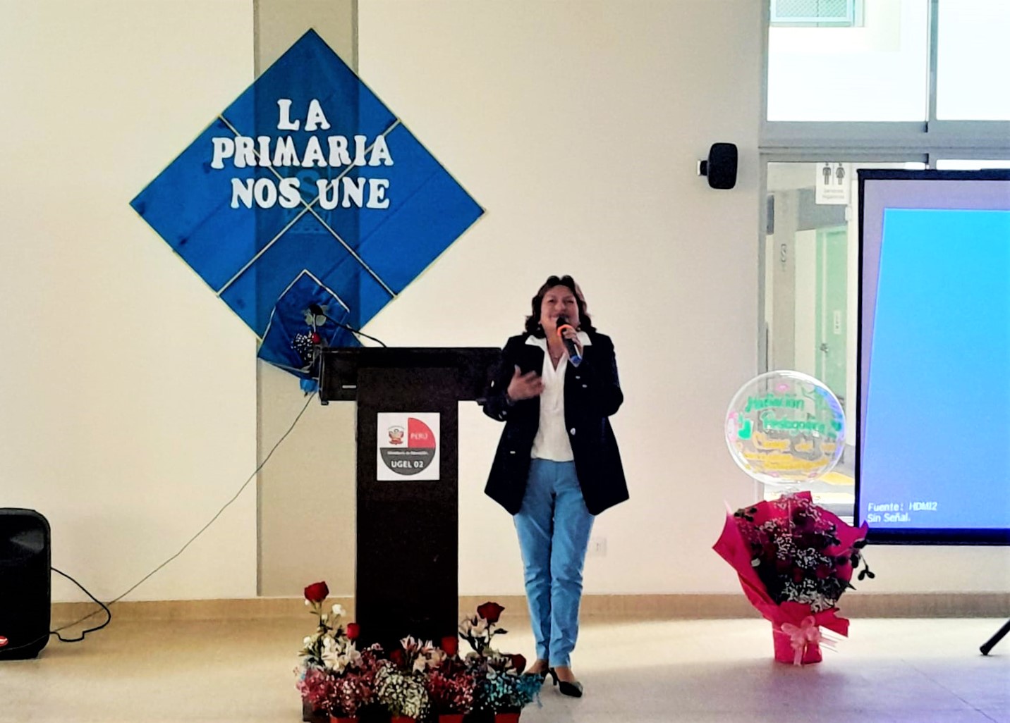 exposición de ponente