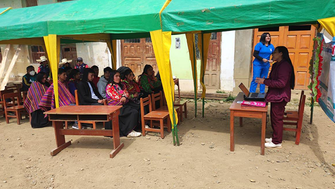 Feria Integral de Salud favoreció a comunidades de la zona altoandina del distrito de Incawasi