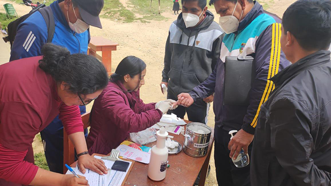 Feria Integral de Salud favoreció a comunidades de la zona altoandina del distrito de Incawasi
