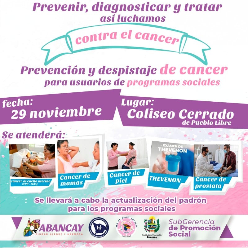 💯¡Unidos Contra El Cáncer!