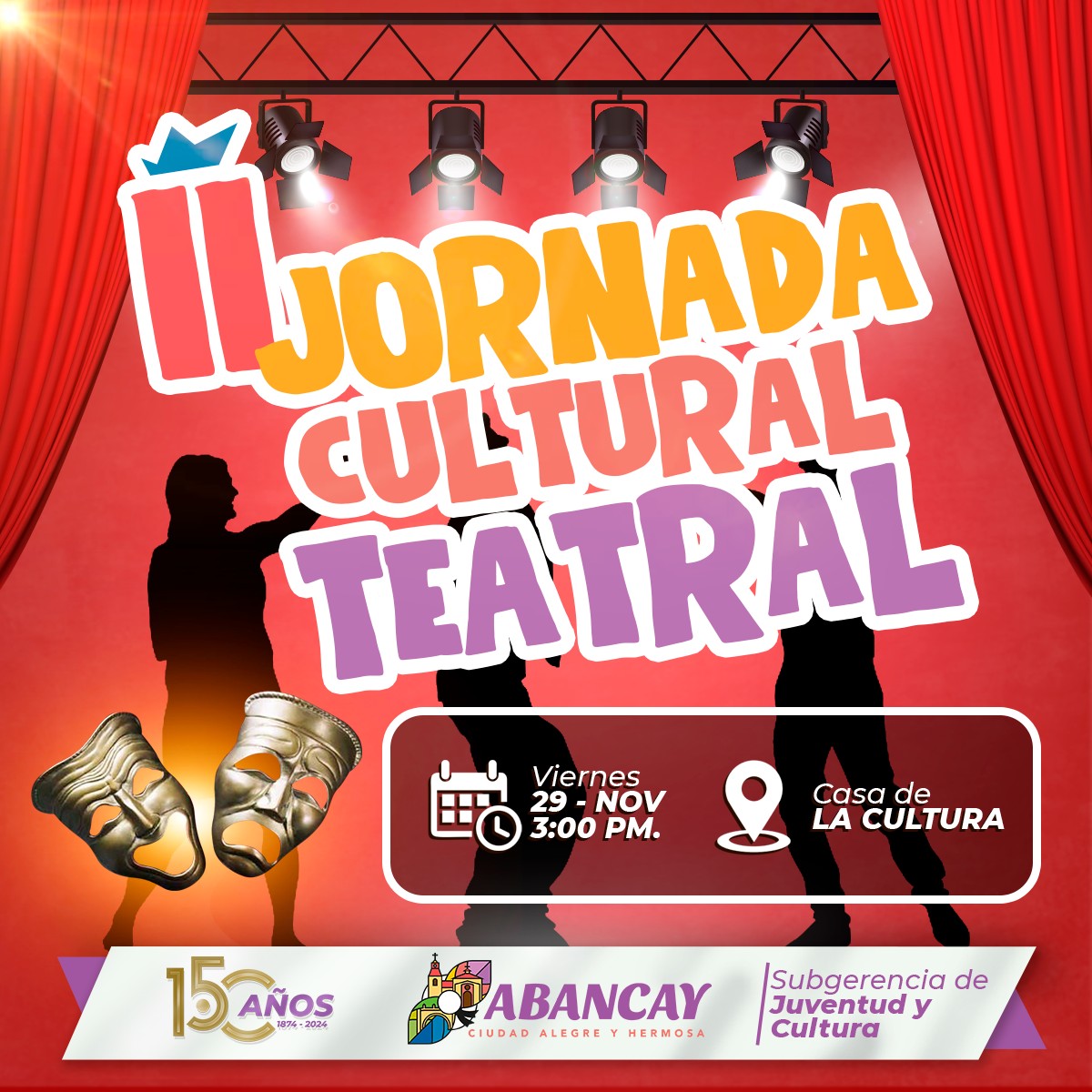 💯II Jornada Cultural Teatral