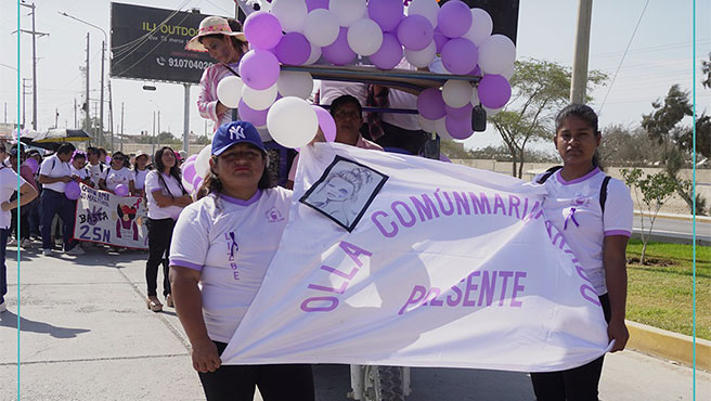 Multitudinaria marcha paiteña para rechazar la violencia contra las mujeres.