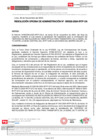 Vista preliminar de documento resolucion de oficina de administracion n 000332 2024 oa