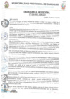 Vista preliminar de documento ORDENANZA MUNICIPAL N° 016-2023-MPC/CM