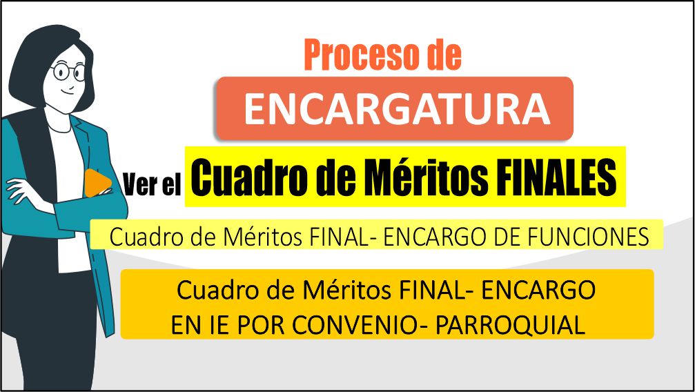 Listado de cuadros de méritos finales de encargatura funcion y convenios-parroquial