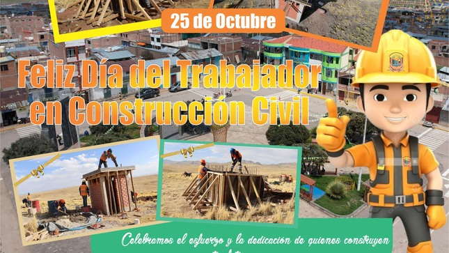 Saludo Por el Dia del Trabajador en Construccion Civil