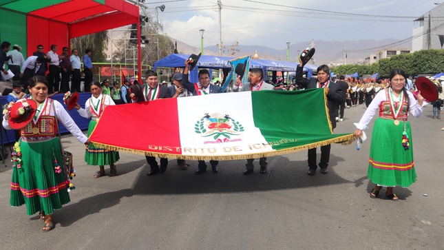 Participación del Distrito Ichuña por el CDLXXXIII Aniversario de la Ciudad de Moquegua