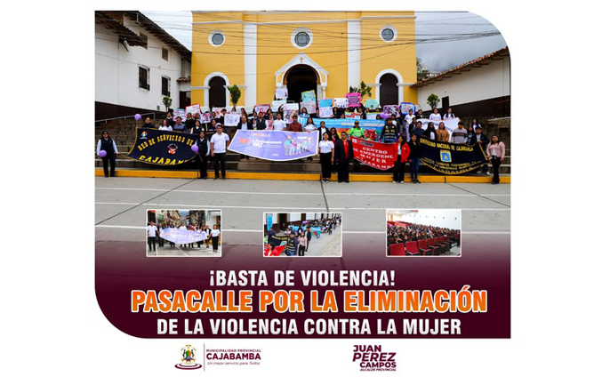 Pasacalle por el día internacional de la eliminación de la violencia contra la mujer