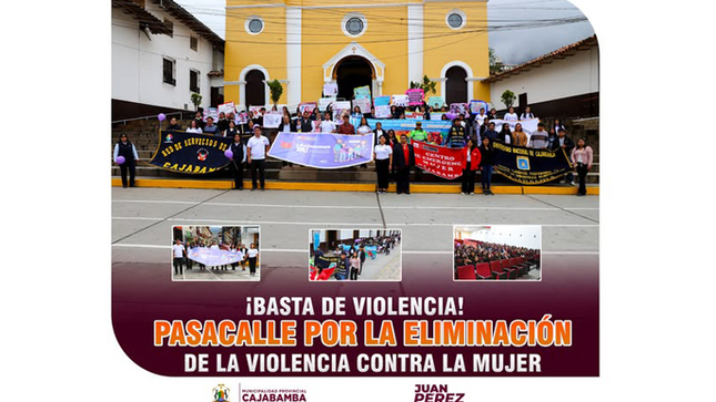 Pasacalle por el día internacional de la eliminación de la violencia contra la mujer
