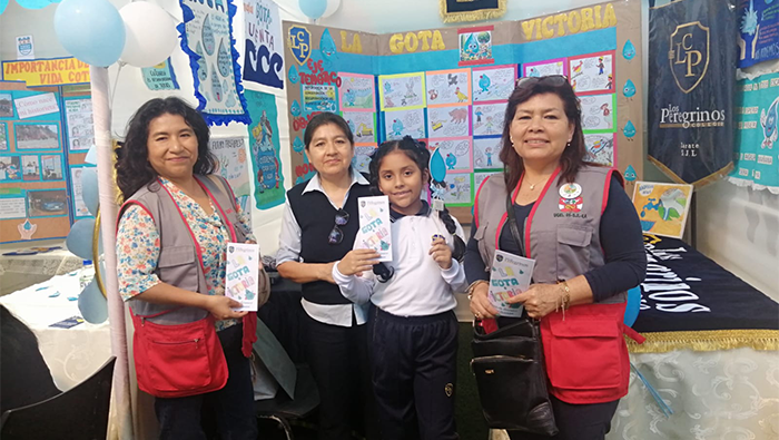 Estudiantes nos representaron en el XI Concurso Escolar Nacional Gota de Oro.