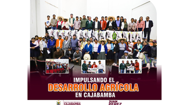 Impulsando el desarrollo agrícola en Cajabamba 