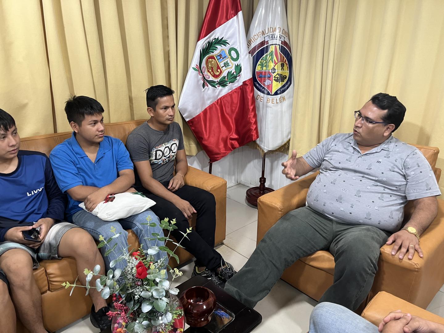 El compromiso con la juventud y el deporte sigue siendo una prioridad para la gesti贸n del alcalde Cesar Vidaurre Floridas